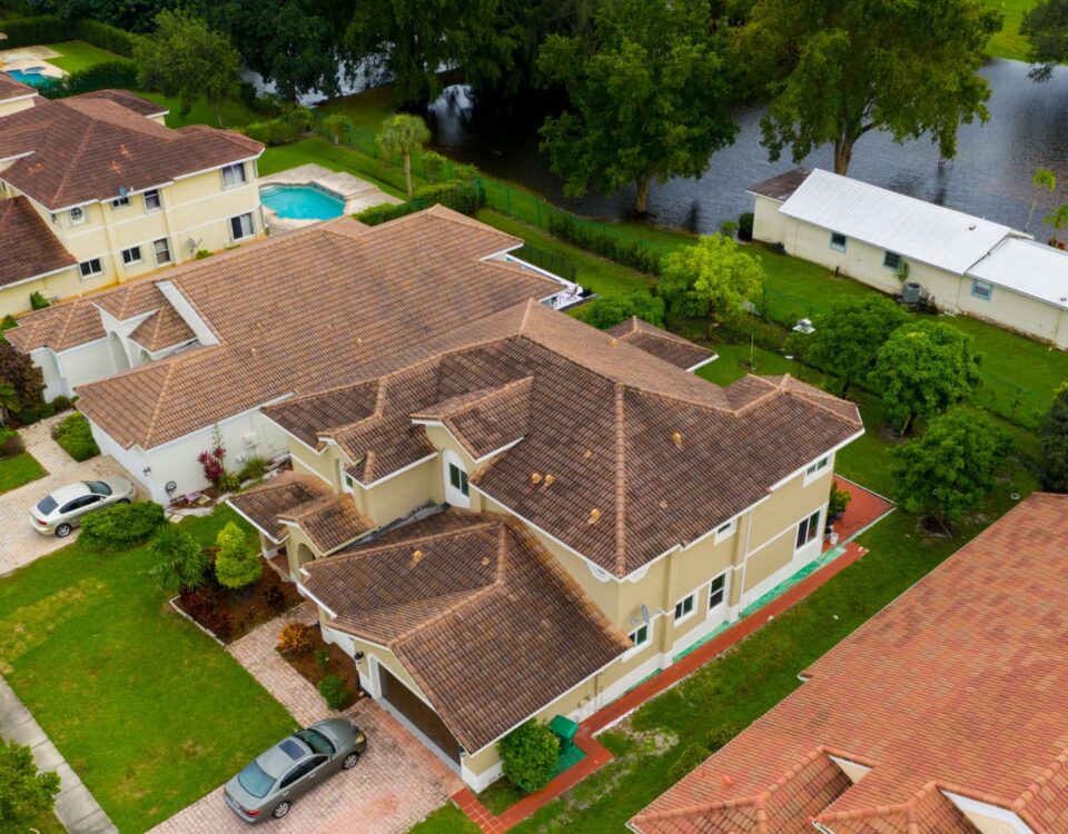 aerial real estate photography