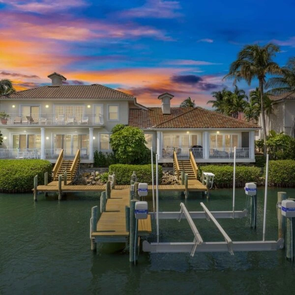 Properties with boat docks